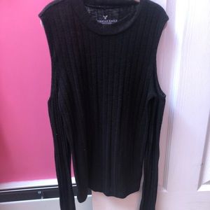 Ribbed long sleeve American Eagle top